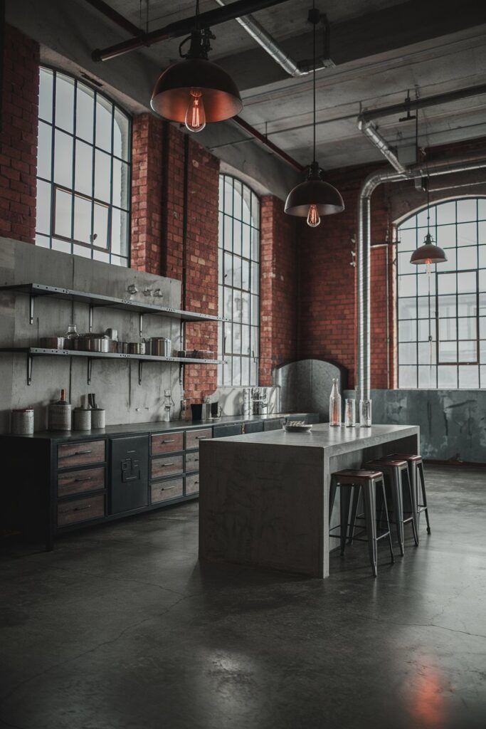 Industrial Loft Kitchen