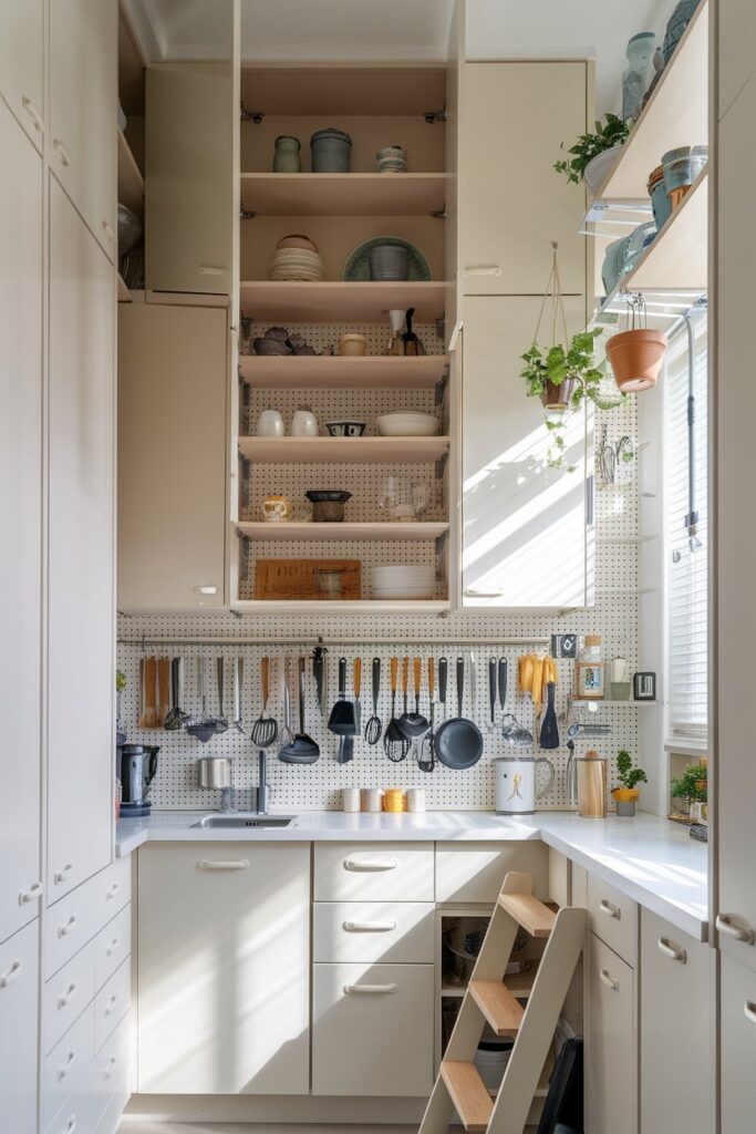 Vertical Storage Ideas for Tiny Kitchens