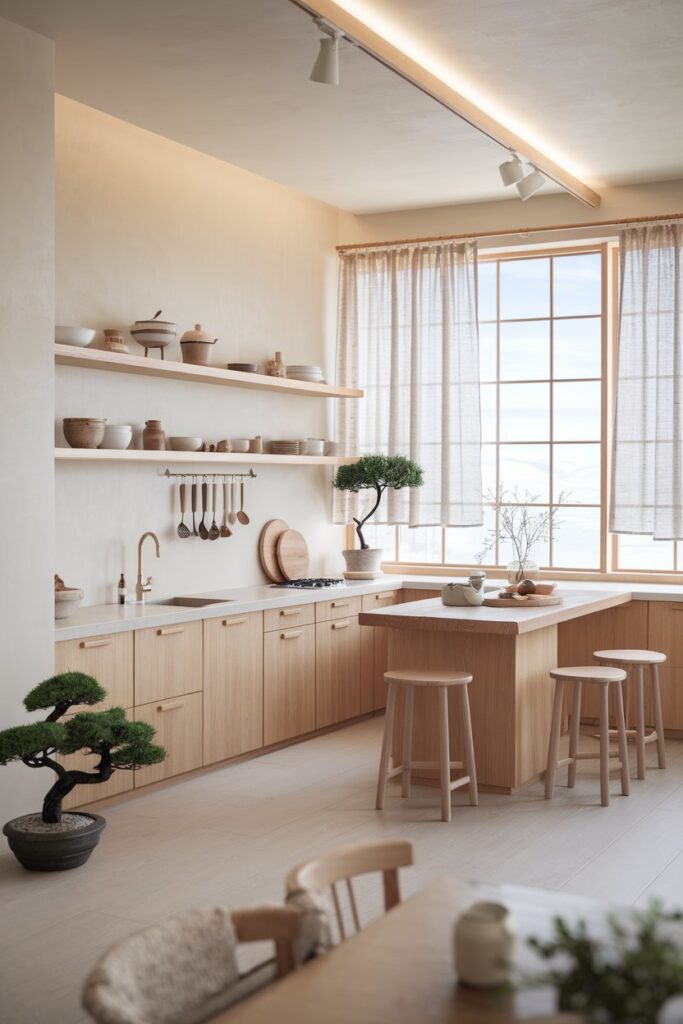 Japandi Kitchen Design