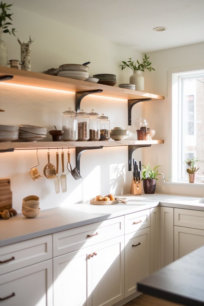Smart Use of Open Shelving