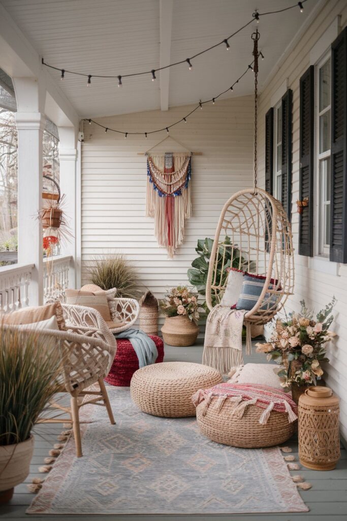 Boho 4th of July Porch Inspiration