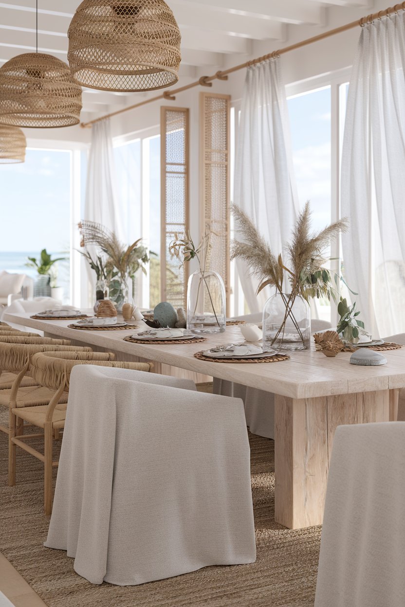 30 Coastal Dining Room Ideas to Create a Breezy and Elegant Home