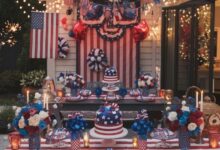 30 Inspiring 4th of July Party Decor Ideas for Indoor and Outdoor Spaces