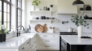30 Stunning Black and White Kitchen Ideas for a Timeless Modern Home