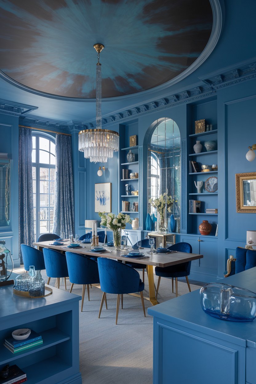 30 Stunning Blue Dining Room Ideas to Transform Your Home With Timeless Style