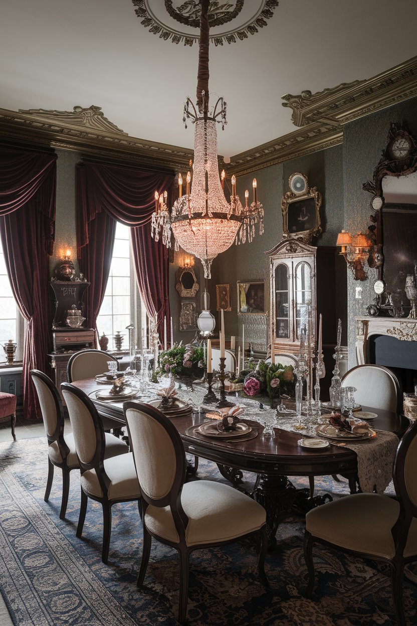 30 Stunning Victorian Dining Room Ideas That Bring Timeless Elegance to Your Home