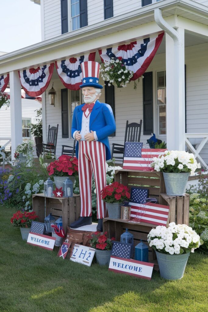 Uncle Sam Welcome Corner