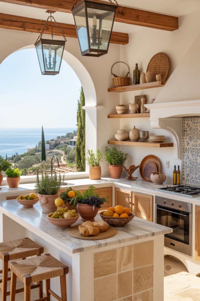 Mediterranean Summer Kitchen