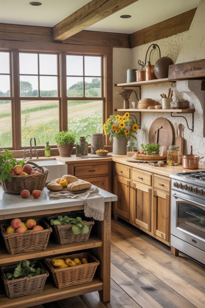 Rustic Summer Kitchen