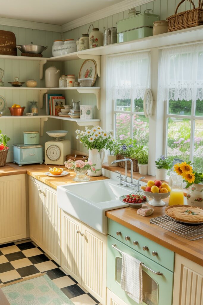 Vintage Summer Kitchen