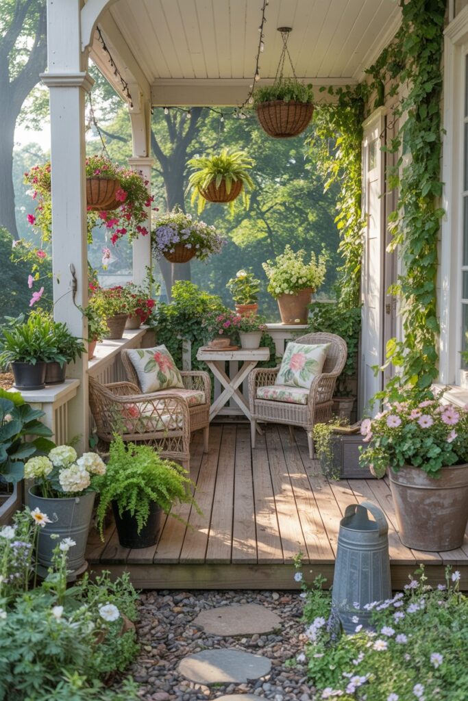 Garden-Inspired Summer Porch