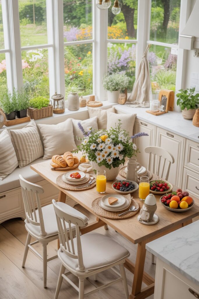 Summer Kitchen Breakfast Nook