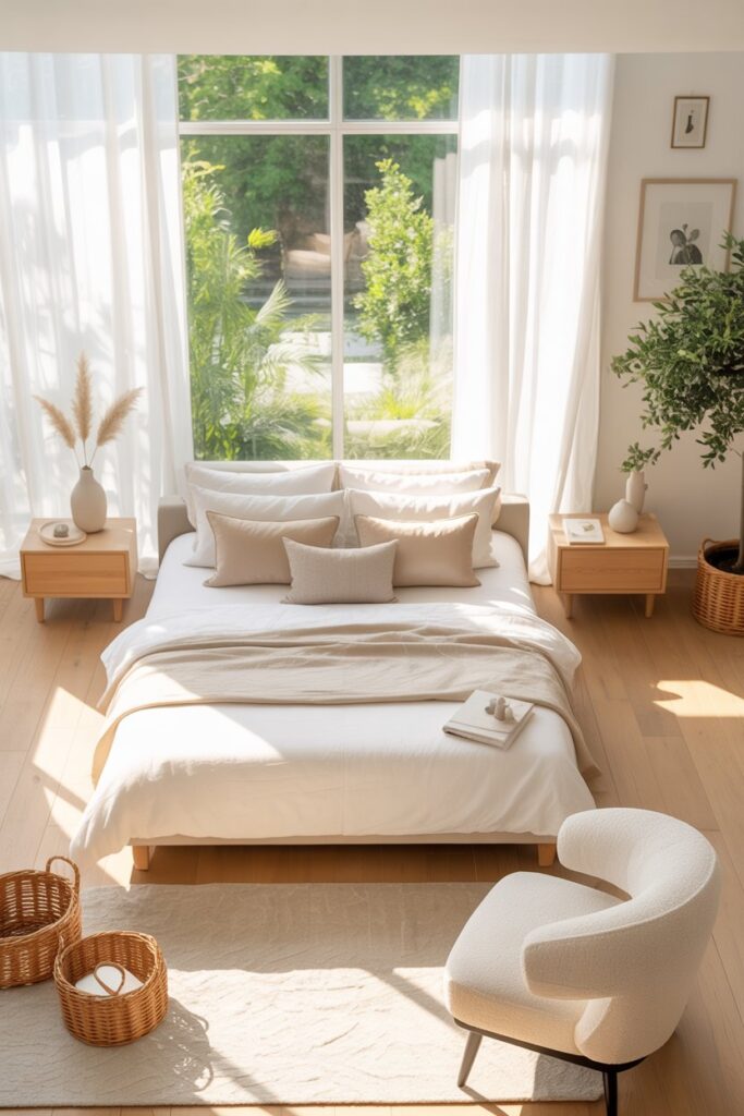 Scandinavian Summer Bedroom Style