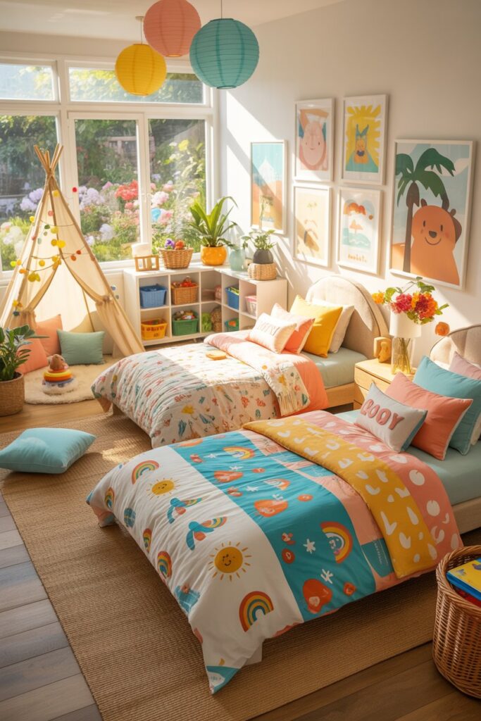 Kids' Summer Bedroom Ideas