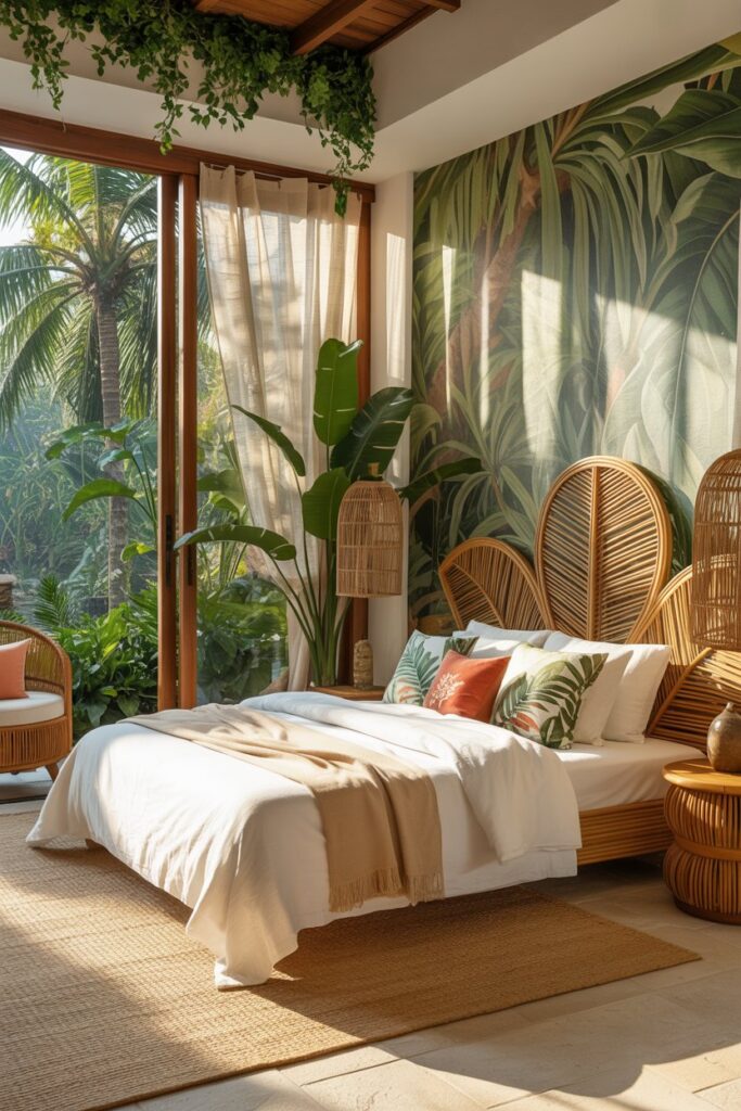 Tropical Paradise Bedroom Ideas
