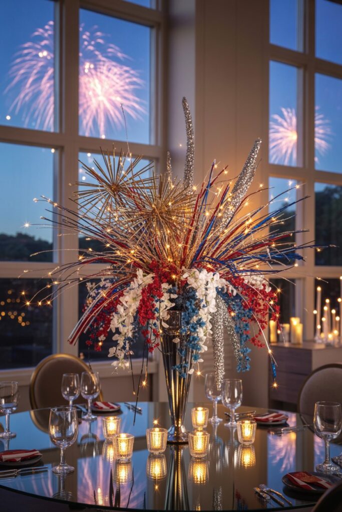 Grand Fireworks Night Centerpiece