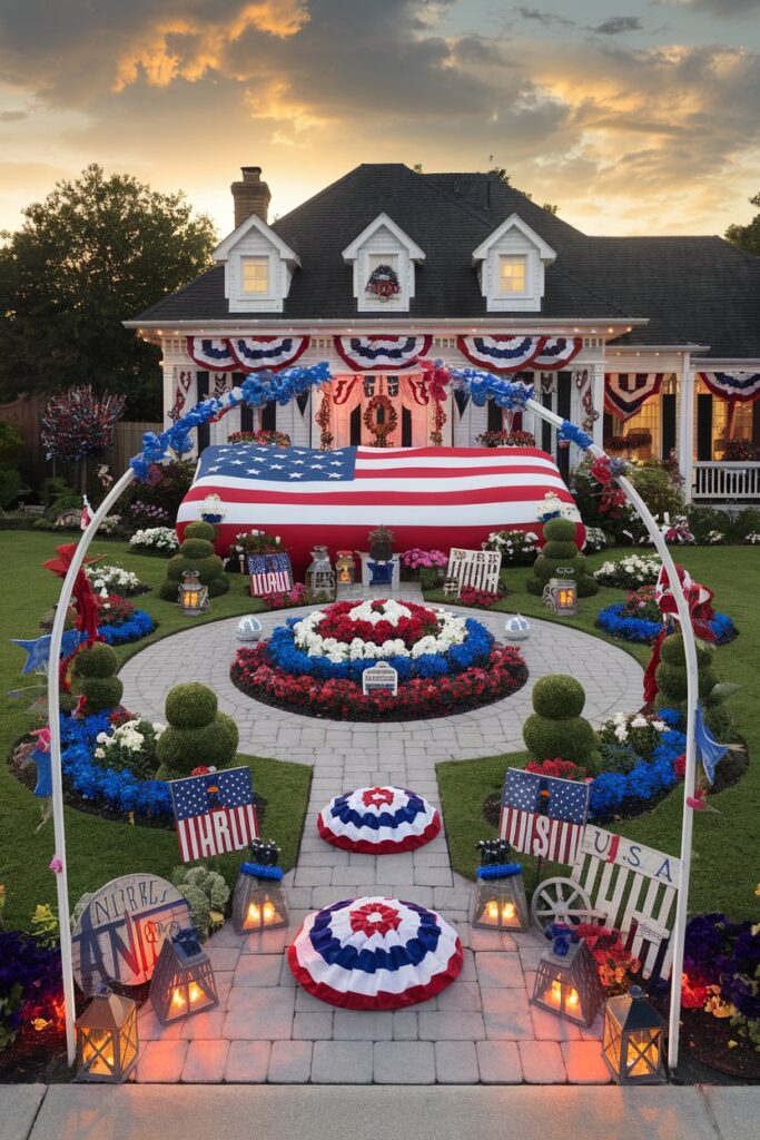 Grand Patriotic Lawn Showcase