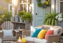 30 Beautiful Summer Porch Decor Ideas for a Cozy and Inviting Front Porch Makeover