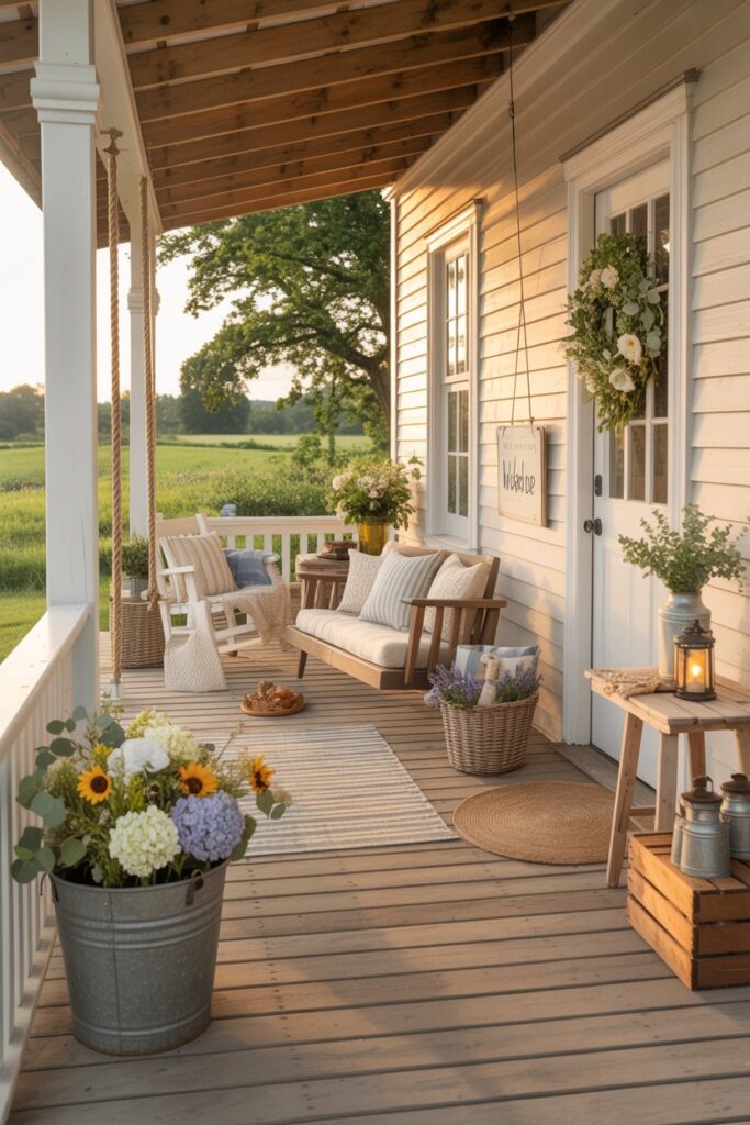 Farmhouse Summer Porch Charm