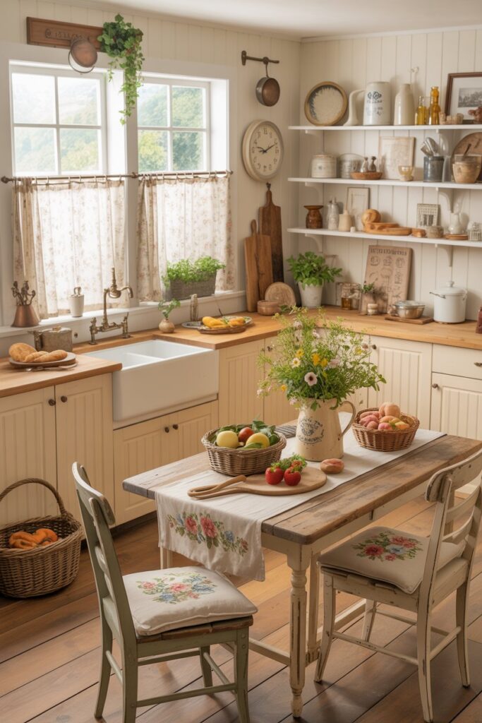 Cottage Style Summer Kitchen