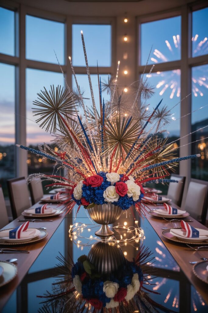 Firework-Inspired Centerpiece