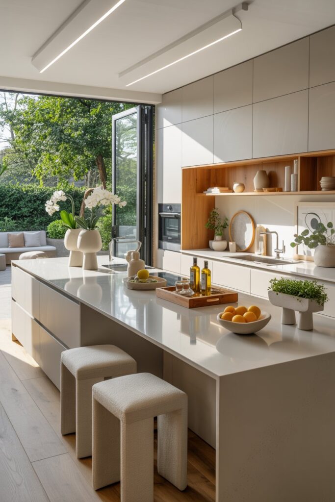 Modern Summer Kitchen