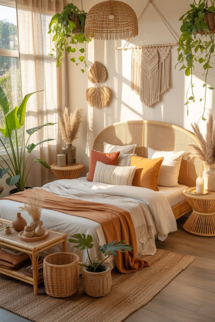 Boho Summer Bedroom Retreat