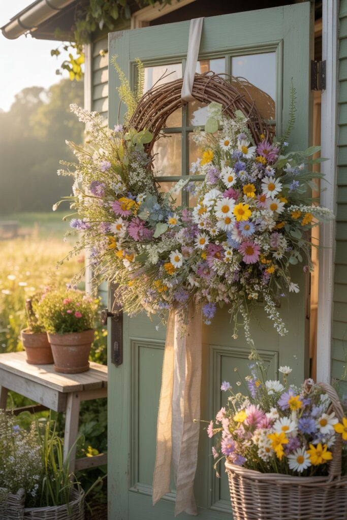 Wildflower Meadow Wreath