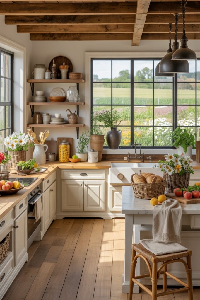 Farmhouse Summer Kitchen