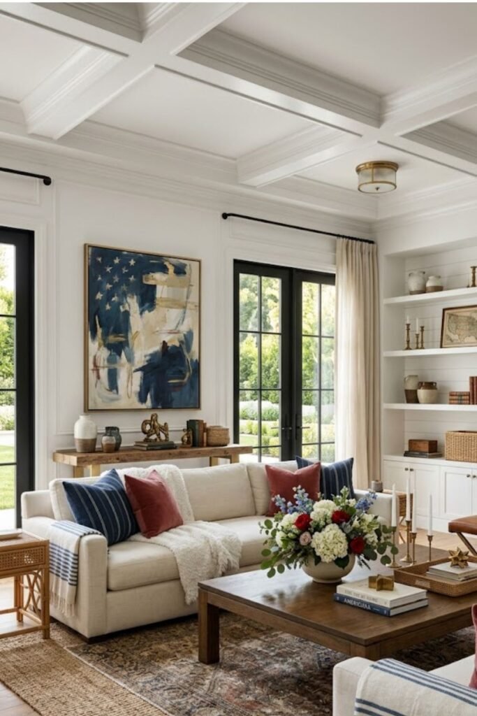 American Flag-Inspired Decor