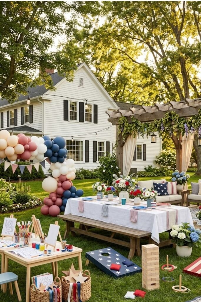 Kid-Friendly Labor Day Decor