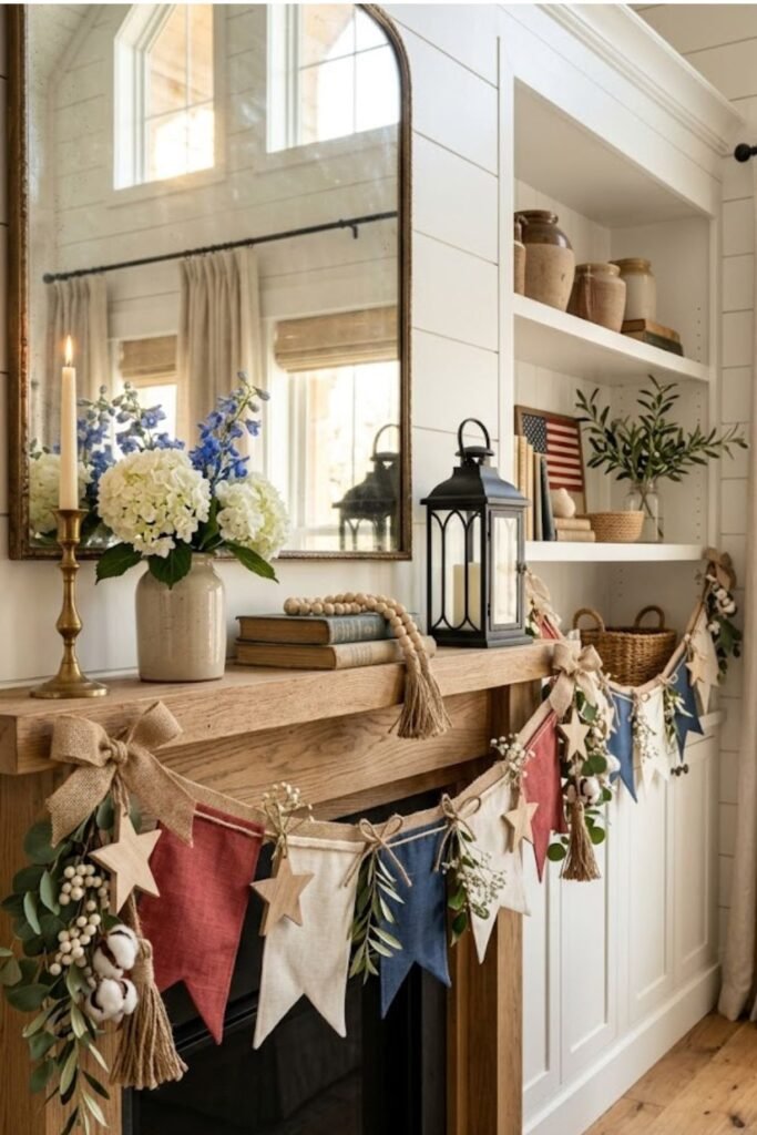 DIY Patriotic Garland