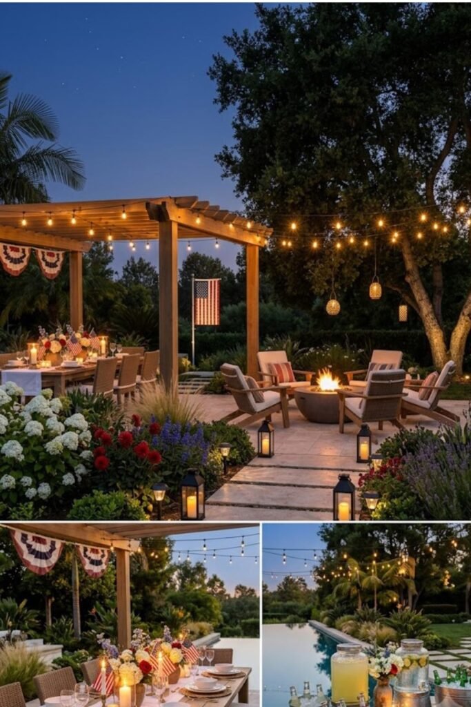 Outdoor Labor Day Lighting