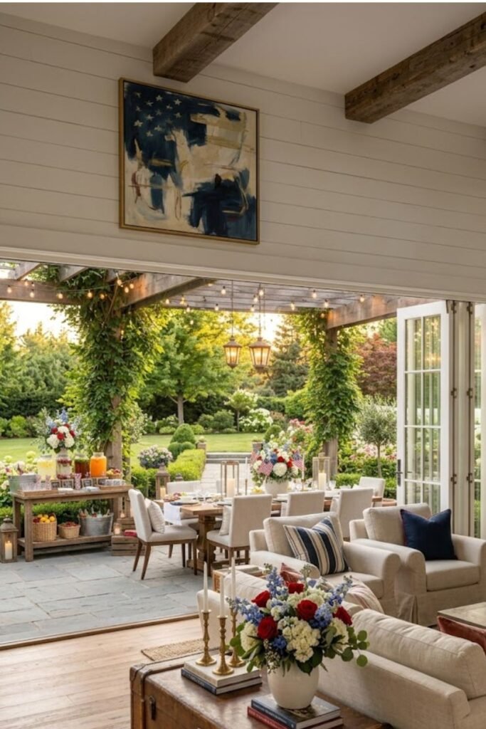 Elegant Labor Day Party Decor