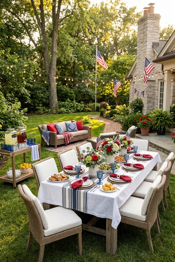 Classic Red, White & Blue Party