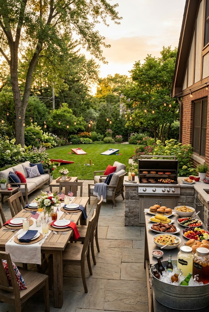 Backyard Labor Day BBQ
