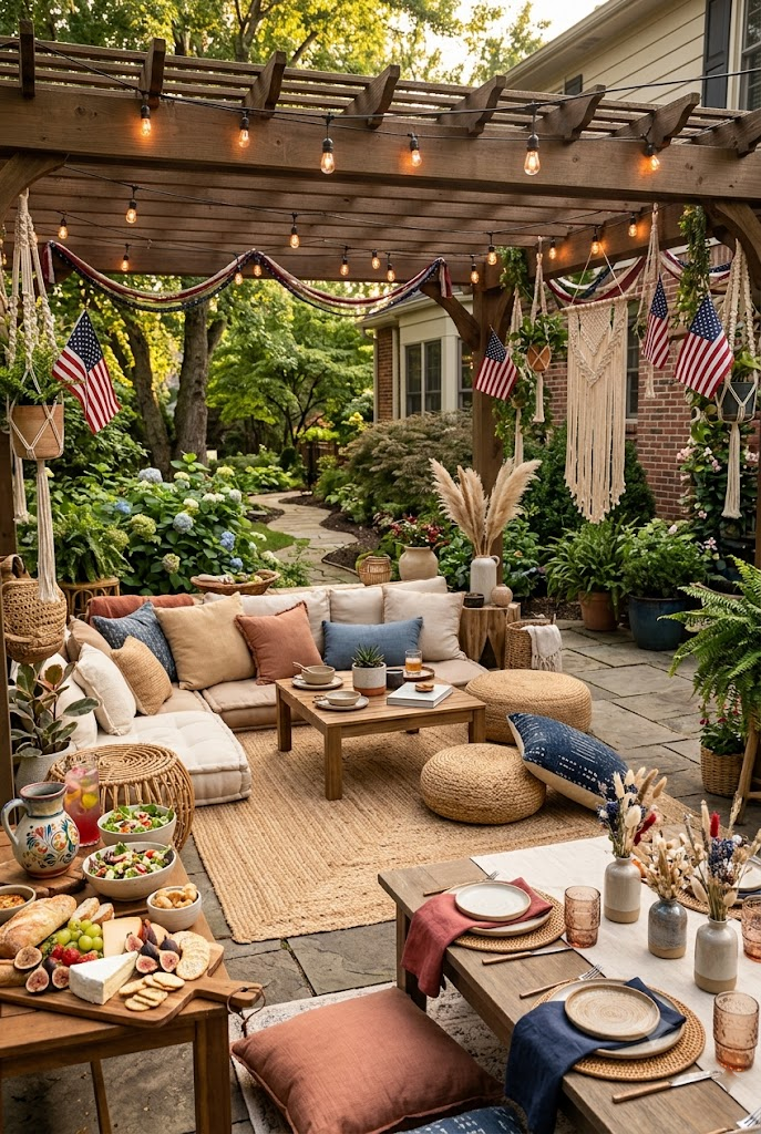 Boho Labor Day Gathering