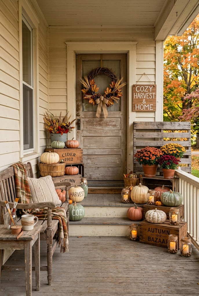 DIY Fall Porch Decorating Ideas