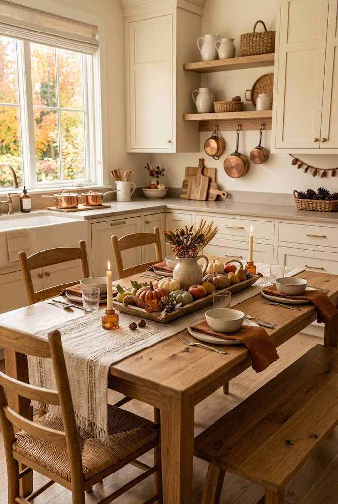Fall Kitchen Table Decor Ideas