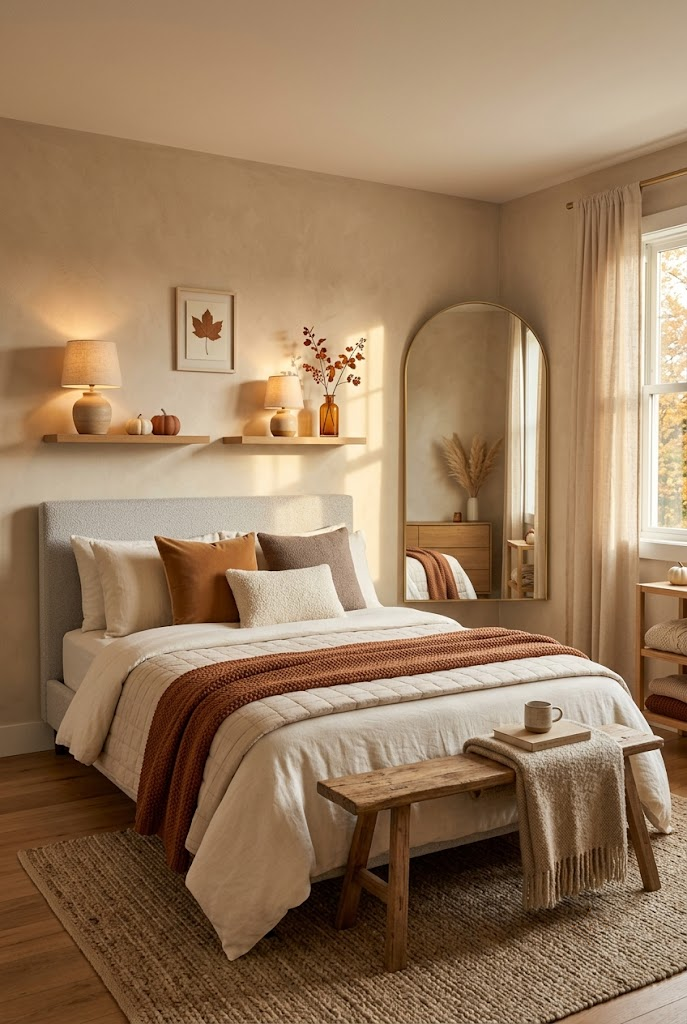 Small Fall Bedroom Decor Ideas