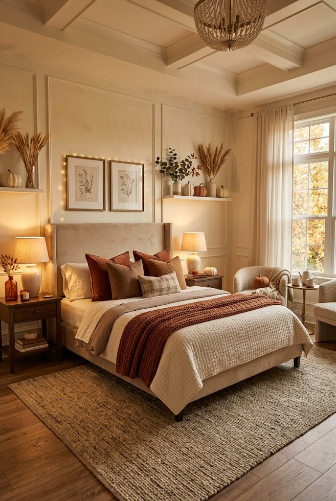 Fall Bedroom Decor for Couples