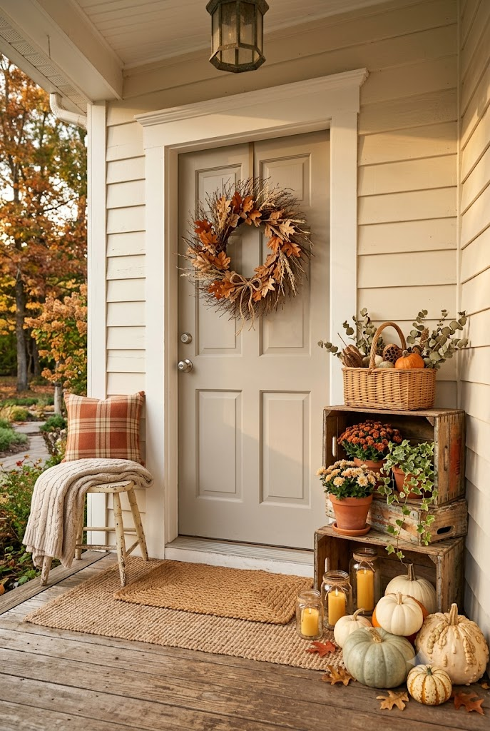 Budget-Friendly Fall Porch Decor