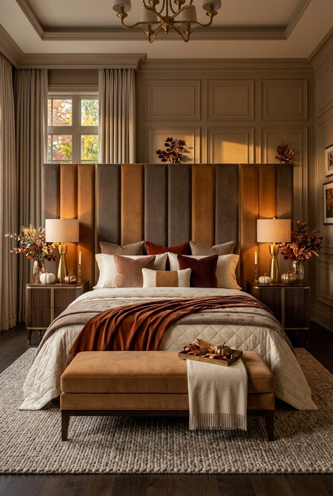 Luxury Fall Bedroom Decor