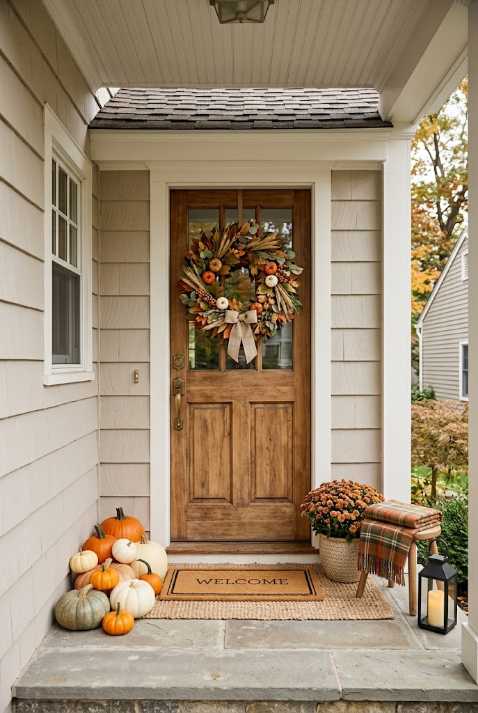 Small Fall Porch Decorating Ideas