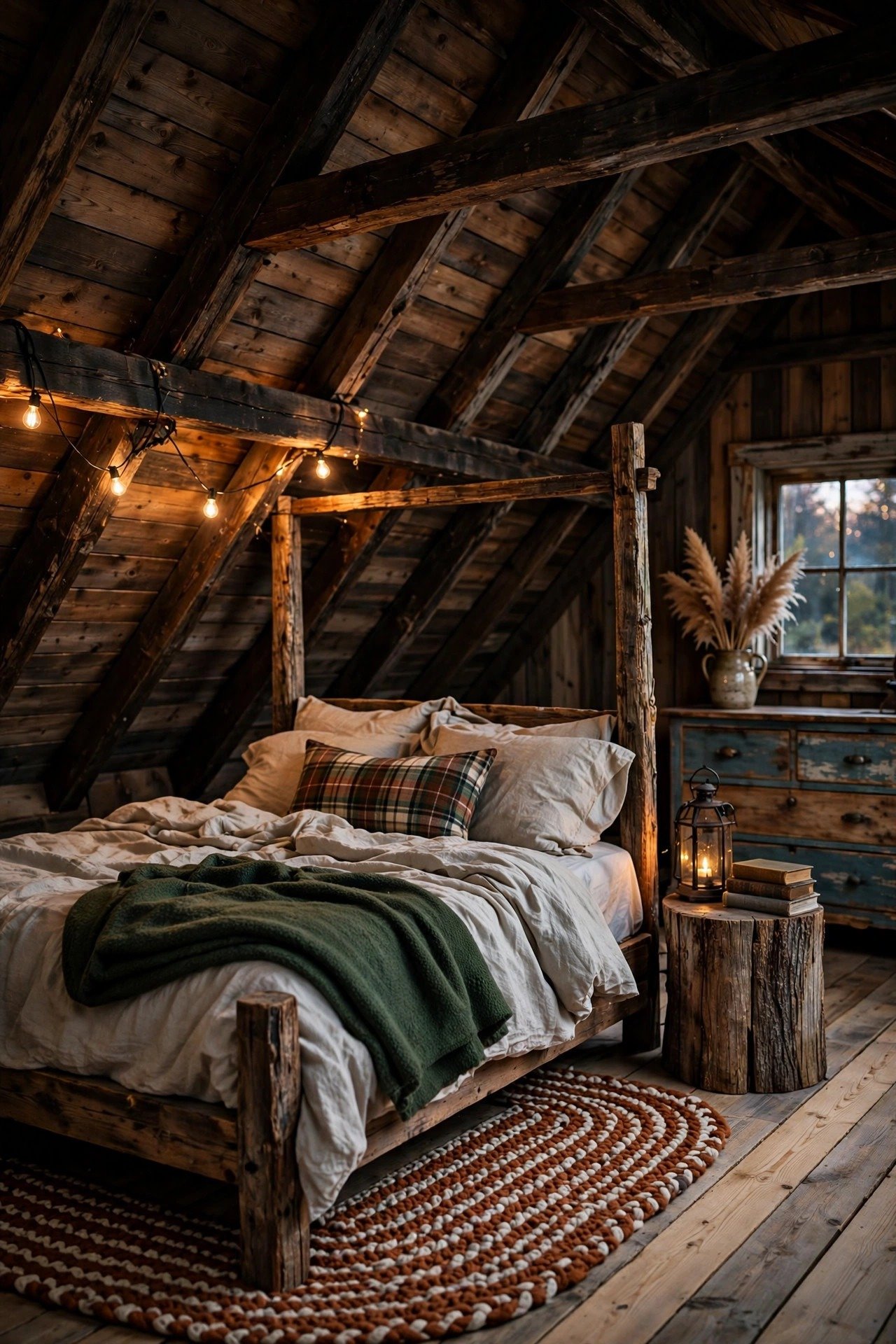 Exposed Beam Rustic Retreat