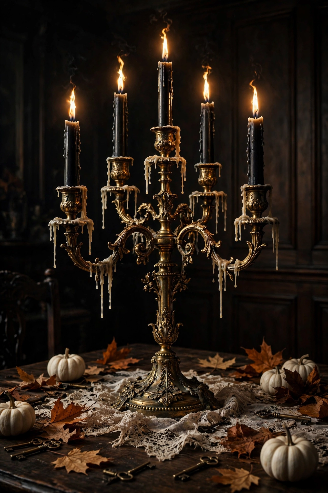 Victorian Candelabra Arrangements