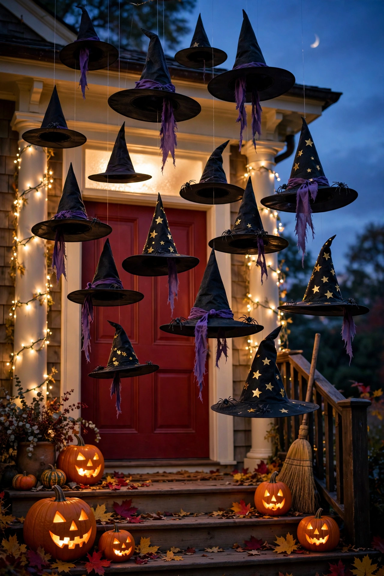 Floating Witch Hats Mobile