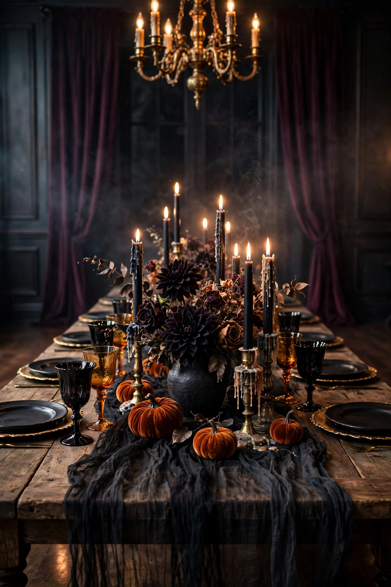 Gothic Dining Table Centerpiece