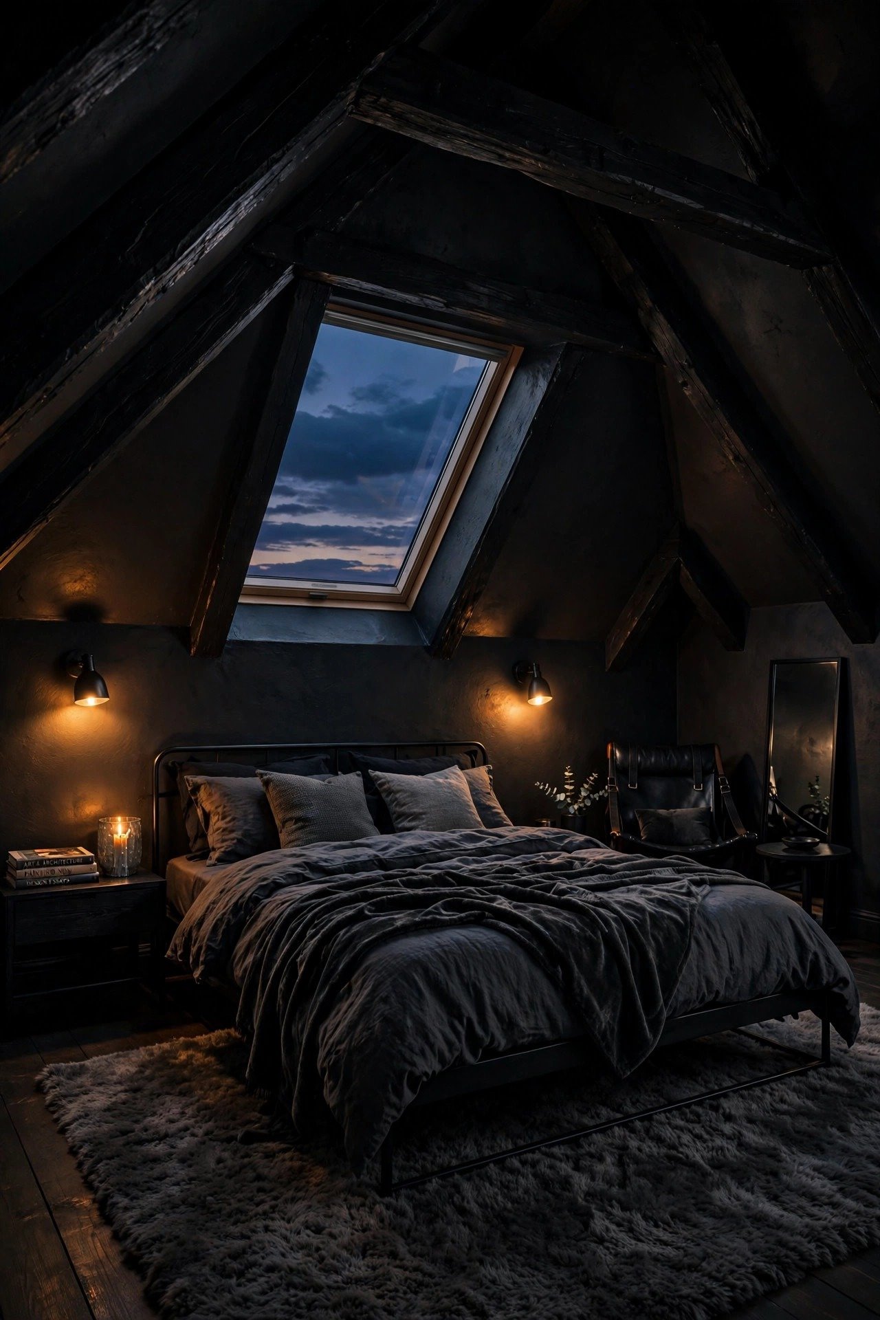 Moody Charcoal Hideaway