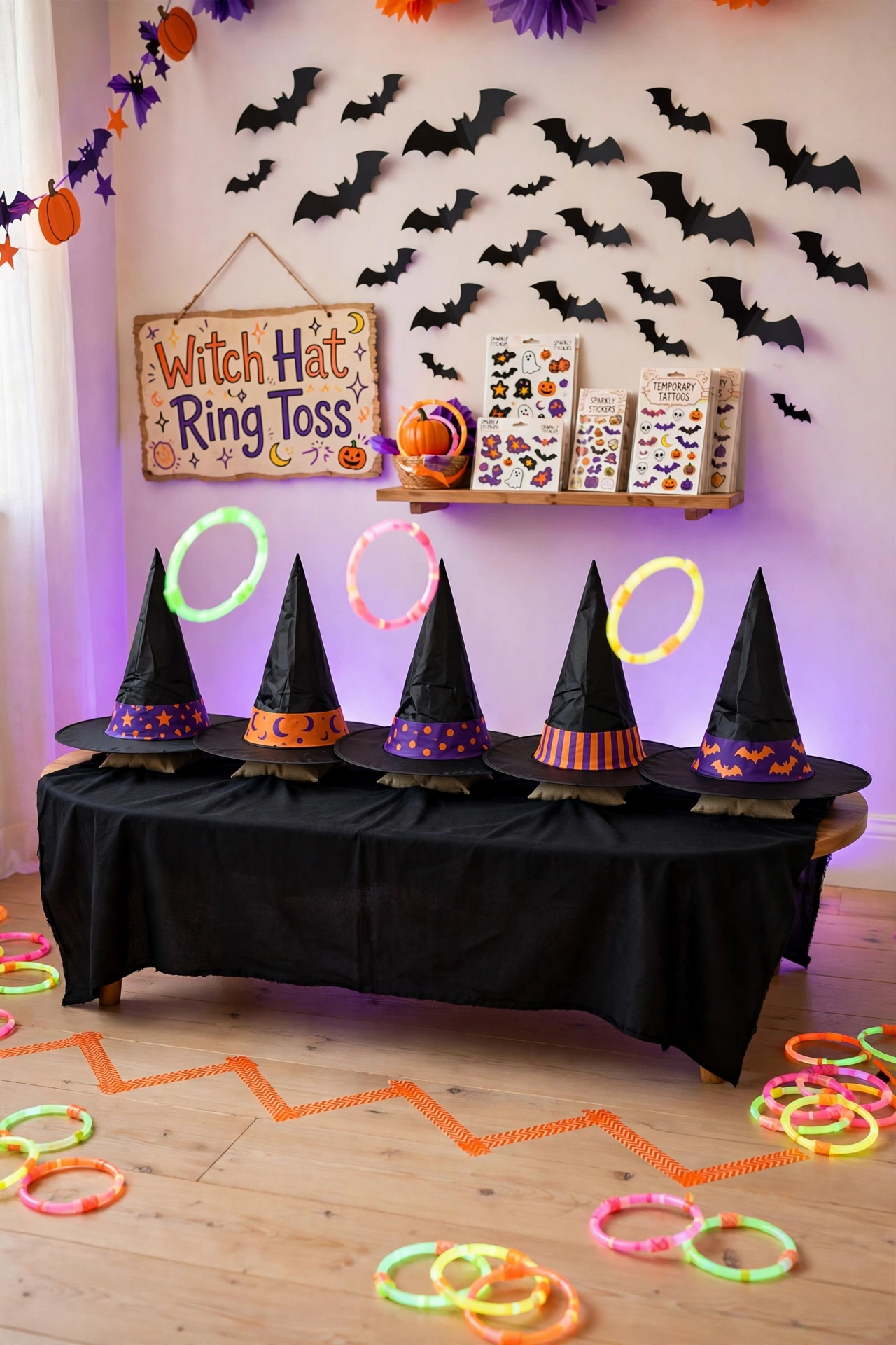 Witch Hat Ring Toss Game